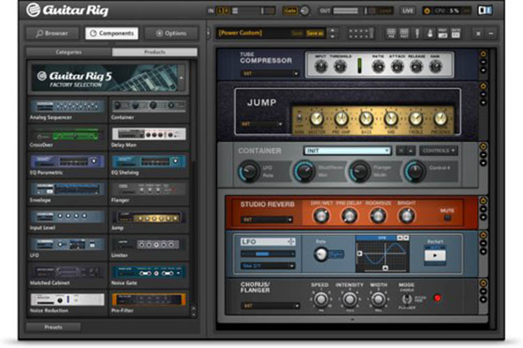 FREE AMP SIMULATION AND EFFECTS RACK